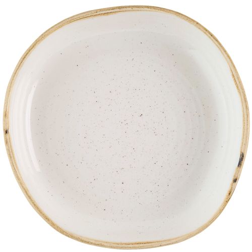 Churchill Stonecast Barley White Organic Walled Bowl 23cm/9" Case Size 6 - Cater-Connect Ltd