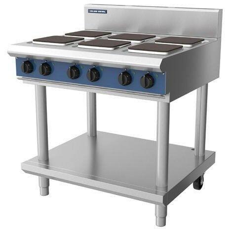 Blue Seal UKE516S-C Cabinet Base Electric 6 Hob 900mm 15.6kw.