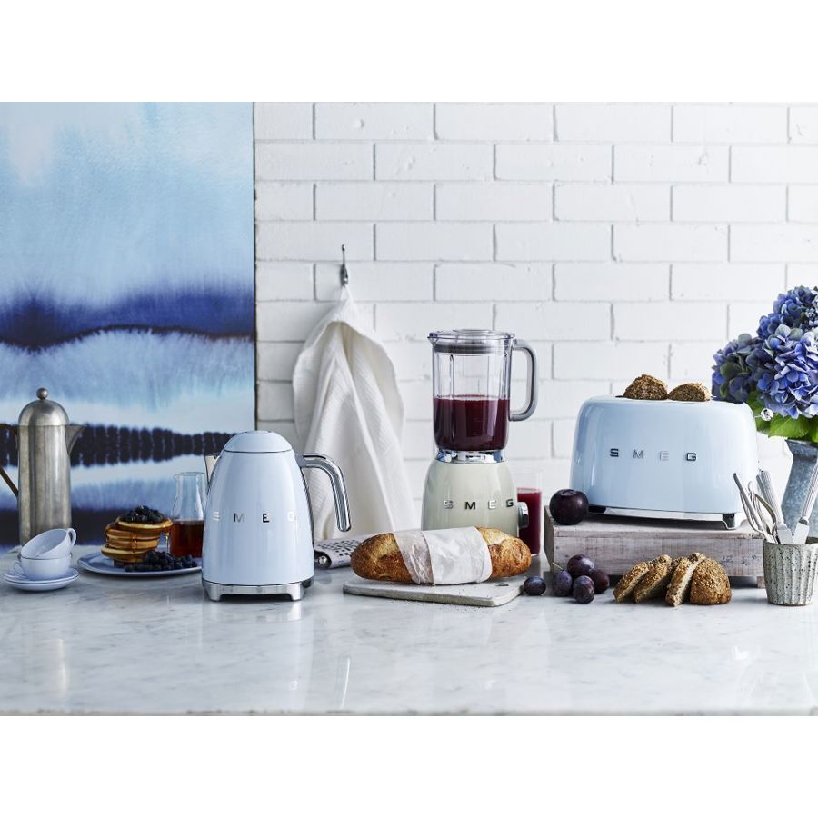 Smeg TSF01PBUK Retro Pastel Blue 2 Slice Toaster - Cater-Connect Ltd