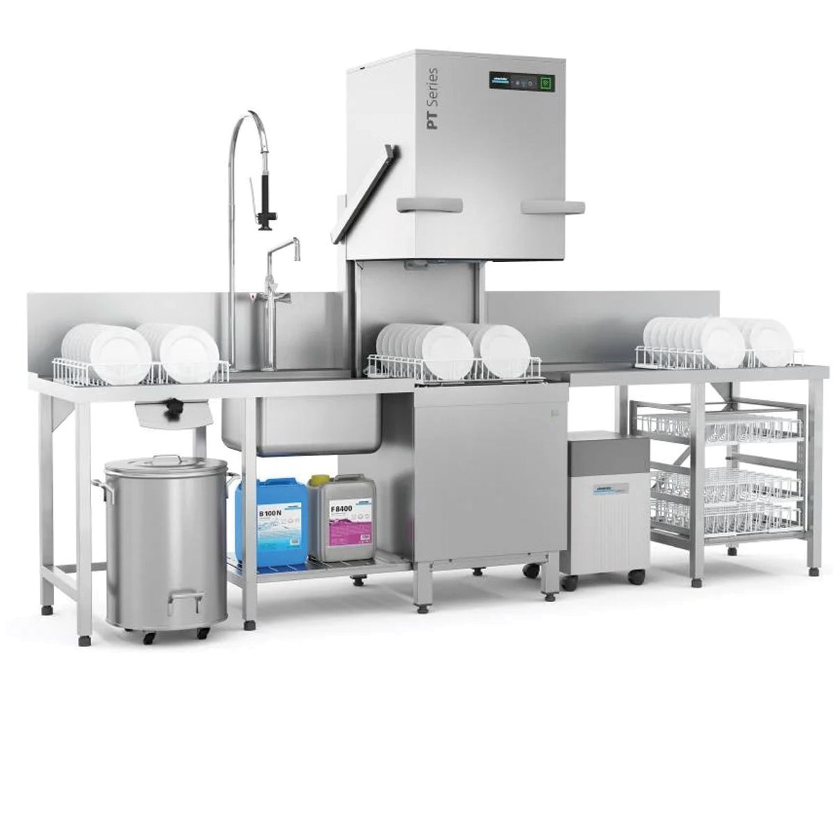 Winterhalter PT-XL Passthrough Dishwasher 500mm x 600mm