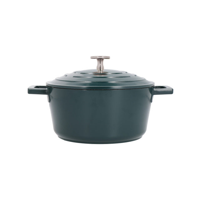 MasterClass Lightweight 2.5 Litre Hunter Green Casserole Dish With Lid - Cater-Connect Ltd
