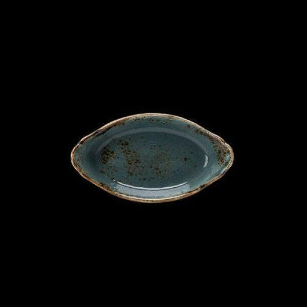Steelite Craft Blue Oval No1 Eared Dish 20 x 11cm (Case Size 24) - Cater-Connect Ltd