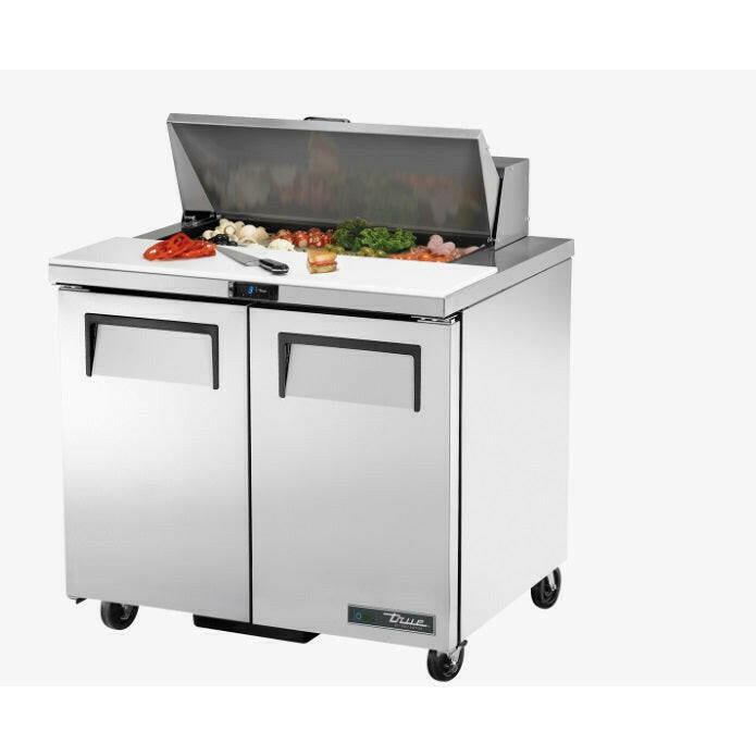True TSSU-36-08-HC Two Door 8x1/6GN Saladette Counter 240 Litres - Cater-Connect Ltd