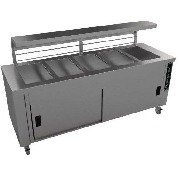 Falcon Chieftain 5 Well Heated Servery Counter HS5 - Cater-Connect Ltd