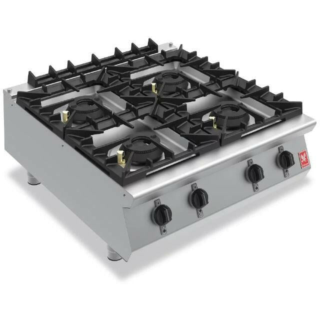 Falcon F900 Series G9084 Four Burner Countertop Gas Boiling Hob - Cater-Connect Ltd