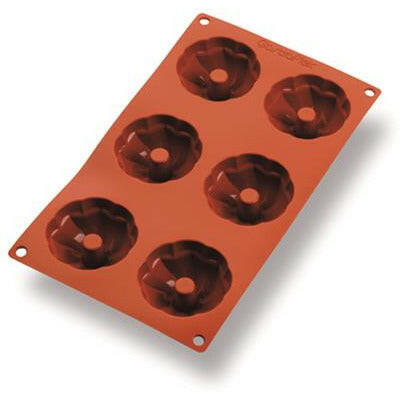 Matfer Gastroflex 6 Mini Kouglof Mould 72mm - Cater-Connect Ltd