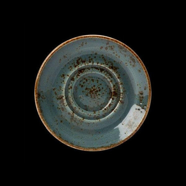 Steelite Craft Blue Saucer D/W L/S 14.5cm 5 3/4" (Case Size 36) - Cater-Connect Ltd