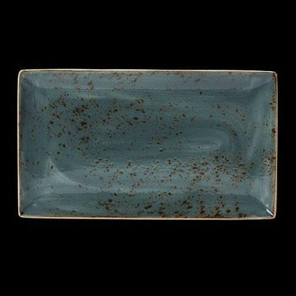 Steelite Craft Blue Rectangle Three 33 x 19cm (Case Size 6) - Cater-Connect Ltd
