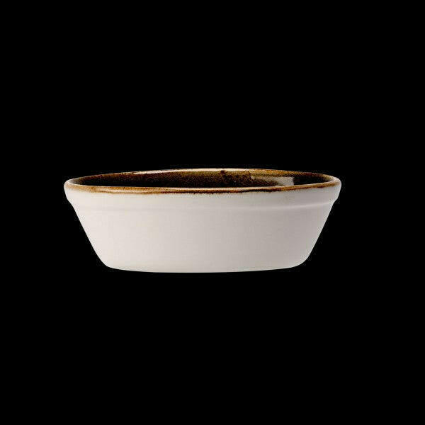 Steelite Craft Brown Oval Sole Dish 21.5 x 14cm (Case Size 12) - Cater-Connect Ltd