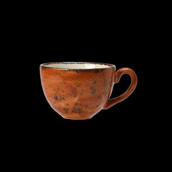Steelite Craft Terracotta Cup Low Emp 22.75cl 8oz (Case Size 36) - Cater-Connect Ltd