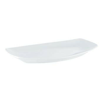 Porcelite Convex Oval Platters Case Size 6 - Cater-Connect Ltd
