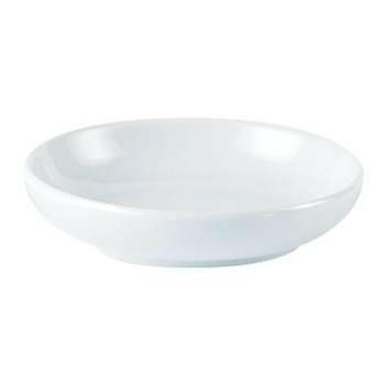 Porcelite Butter Tray 10cm/4'' Case Size 12 - Cater-Connect Ltd