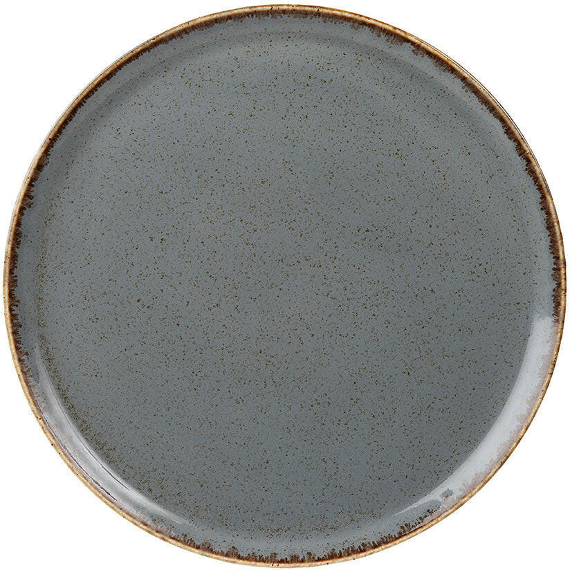 Porcelite Seasons Storm Pizza Plate 28cm Case Size 6 - Cater-Connect Ltd