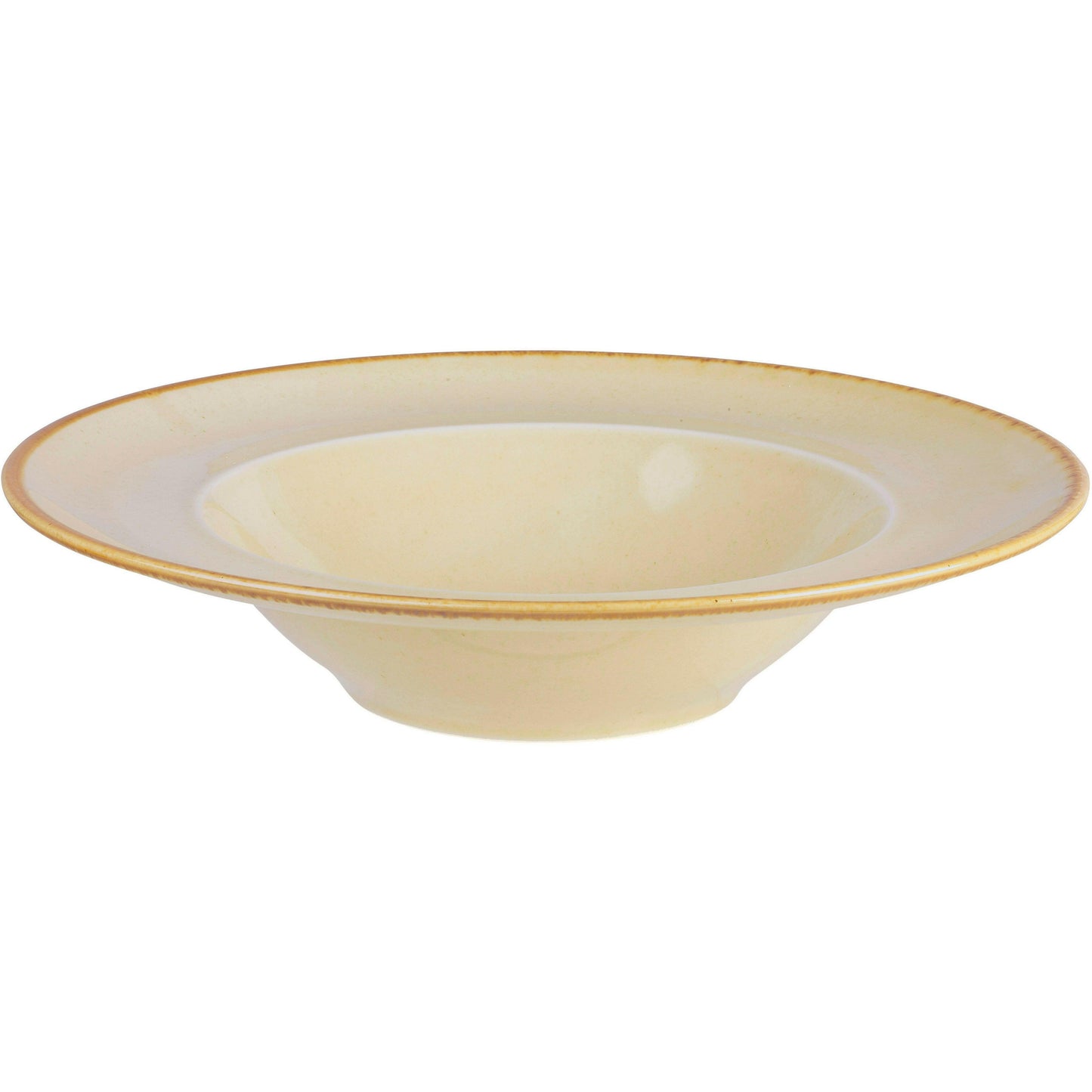 Porcelite Seasons Wheat Footed Bowl 26cm Case Size 6 - Cater-Connect Ltd