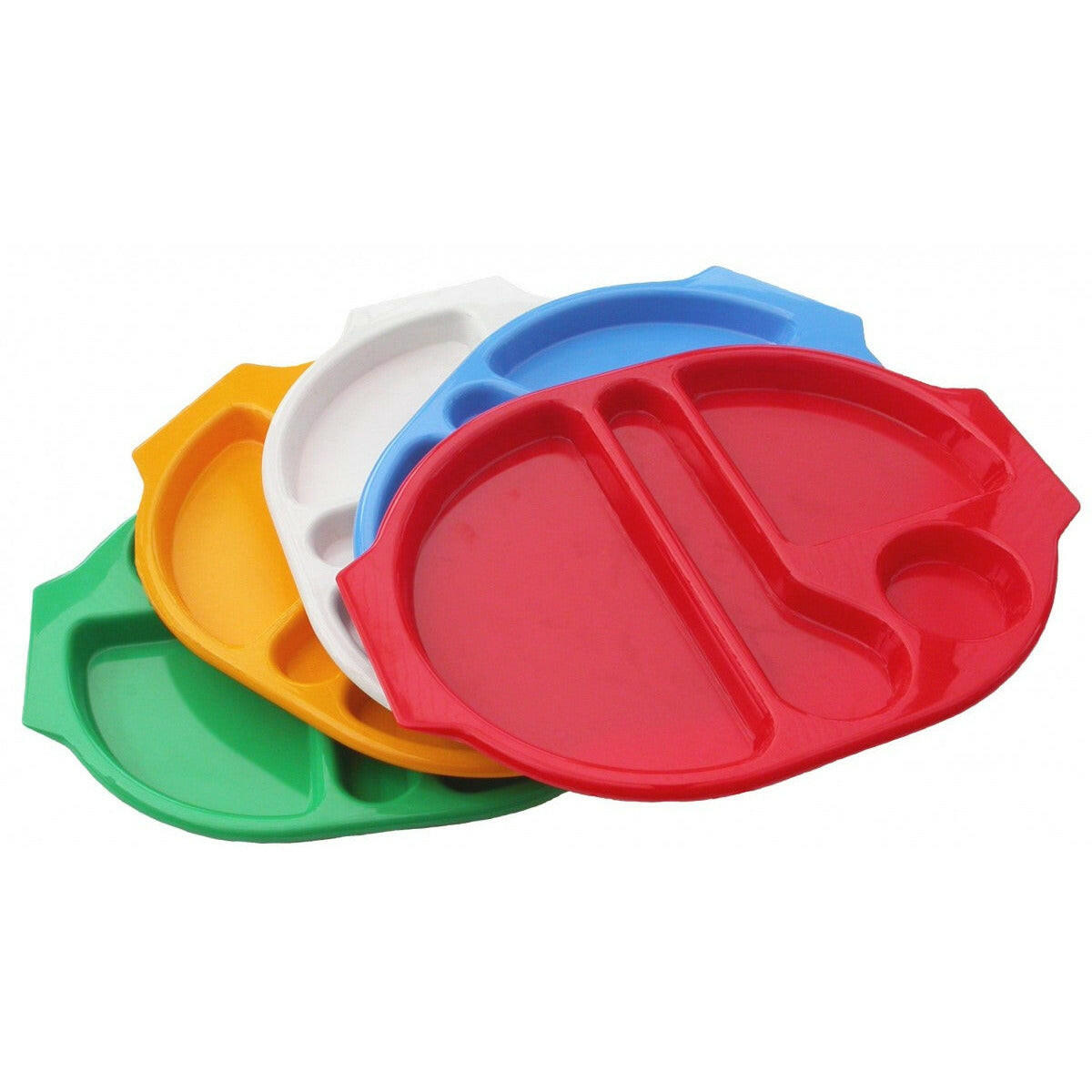 Foodservice Polycarbonate Large Meal Tray 38 x 28cm - Cater-Connect Ltd