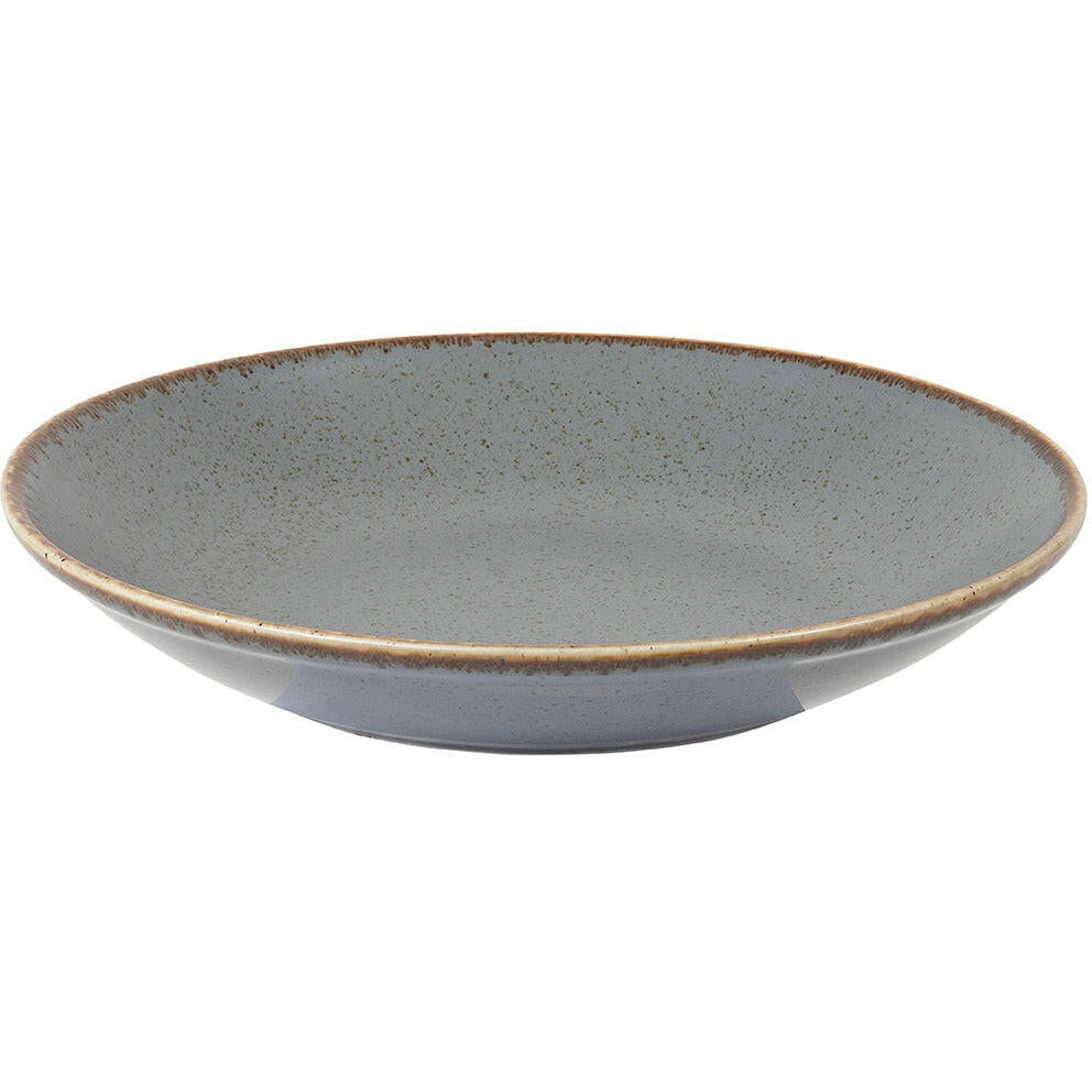 Porcelite Seasons Storm Cous Cous Plate 26cm/10.25" Case Size 6 - Cater-Connect Ltd