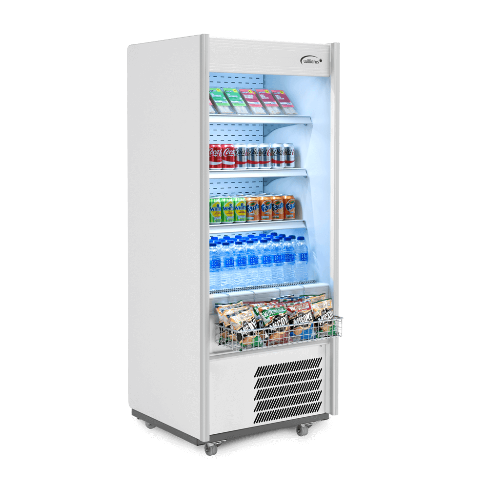 Williams R70-SCN Gem Stainless Steel Refrigerated Multideck 710mm w.Nightblind - Cater-Connect Ltd