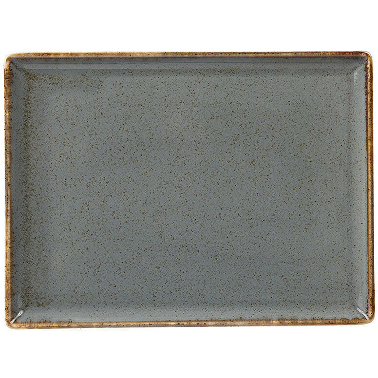 Porcelite Seasons Storm Rectangular Platter 27x20cm Case Size 6 - Cater-Connect Ltd