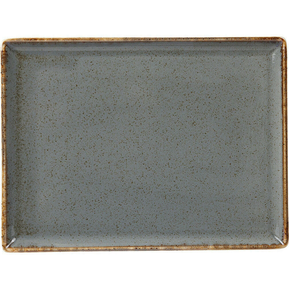 Porcelite Seasons Storm Rectangular Platter 35x25cm Case Size 6 - Cater-Connect Ltd