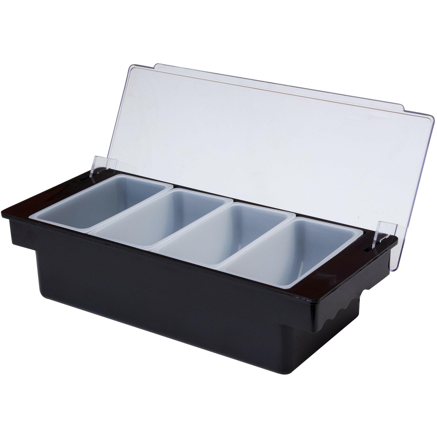 Plastic Condiment Holder 4 Compartment (Case Size 2) - Cater-Connect Ltd