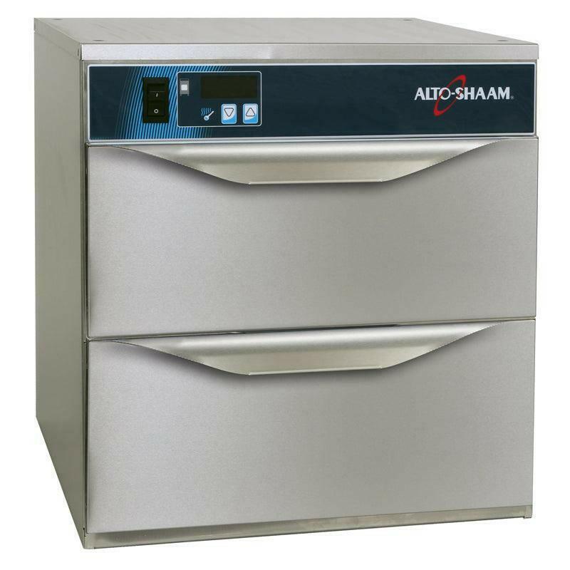 Alto-Shaam 500-2DN Narrow Two Draw Food Warmer.