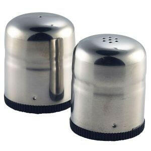 GenWare Mini Stainless Steel Salt And Pepper Set - Cater-Connect Ltd