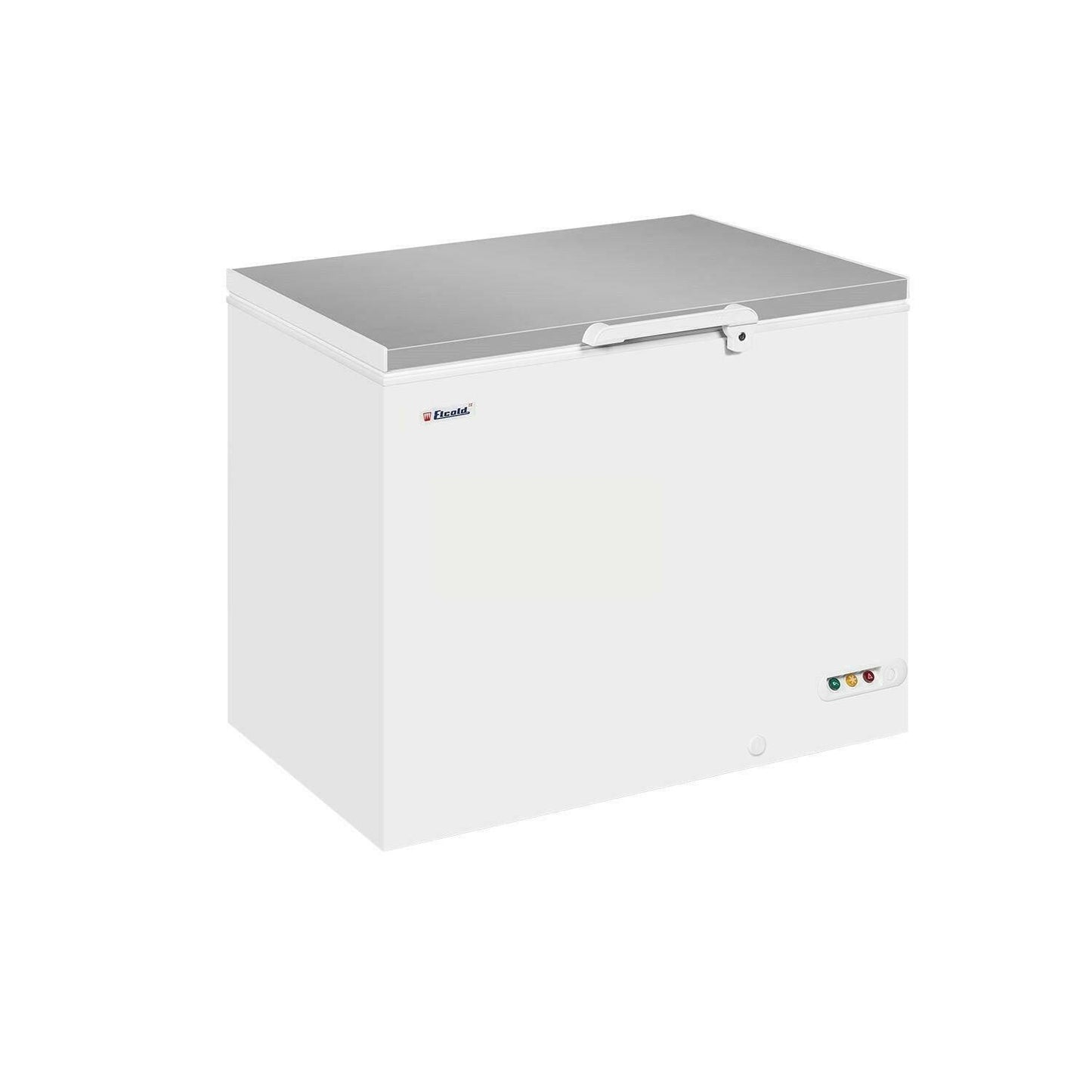 Elcold EL35SS White Stainless Steel Lid 323 Litres.
