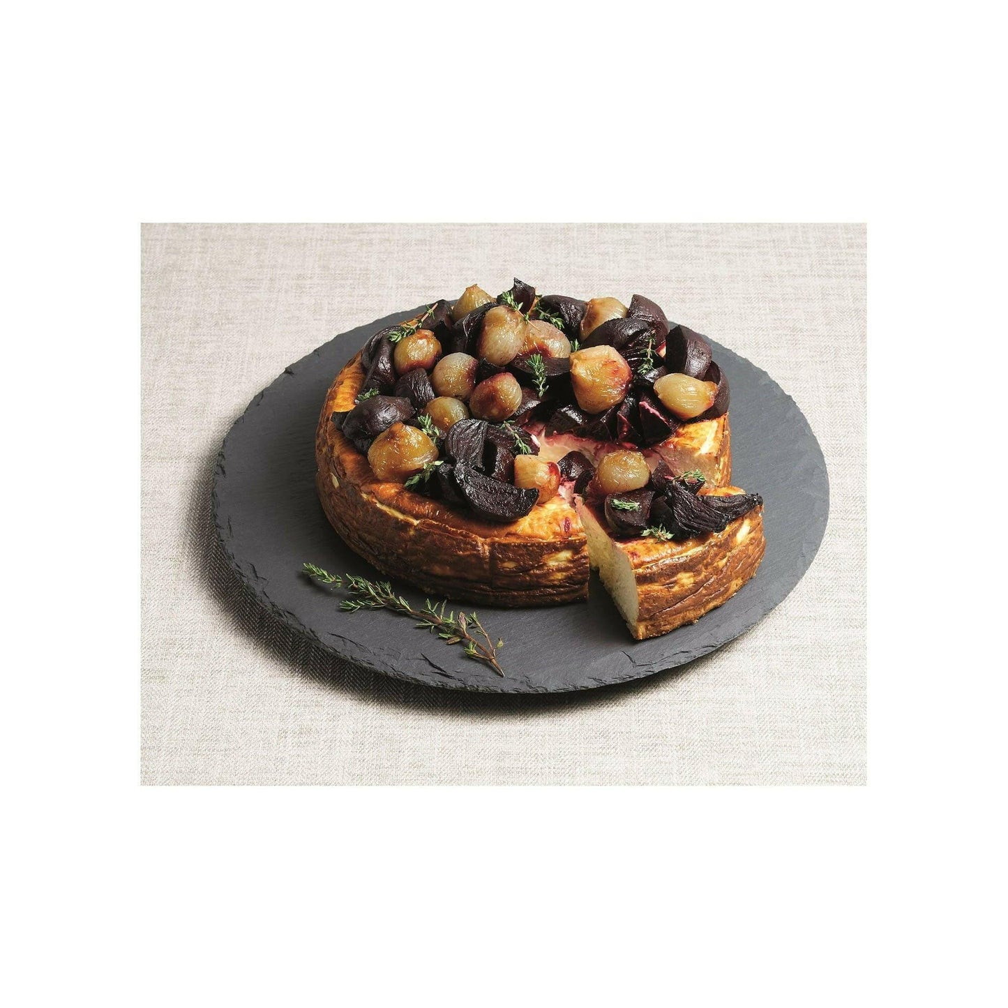 Artesà Slate Platter Lazy Susan.