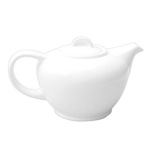 Churchill Alchemy Ambience White Lid For 25oz Teapot Case Size 6 - Cater-Connect Ltd