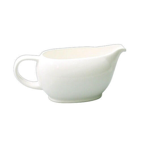 Churchill Alchemy Ambience White Sauce Boat 13.75cl Case Size 6 - Cater-Connect Ltd