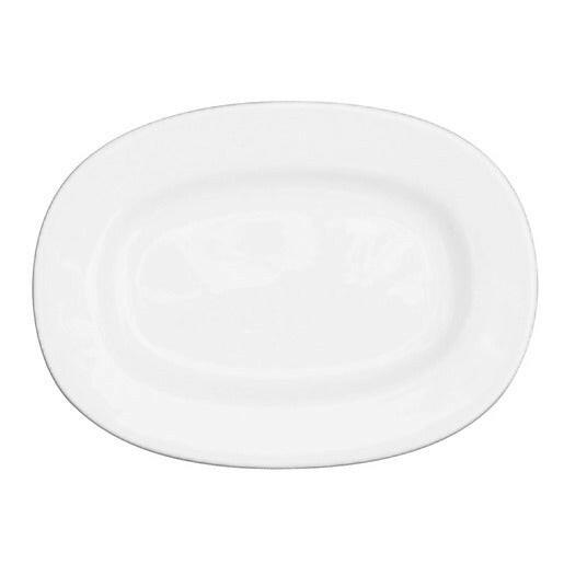 Churchill Alchemy Ambience White Plate Oval 20.7cm Case Size 12 - Cater-Connect Ltd