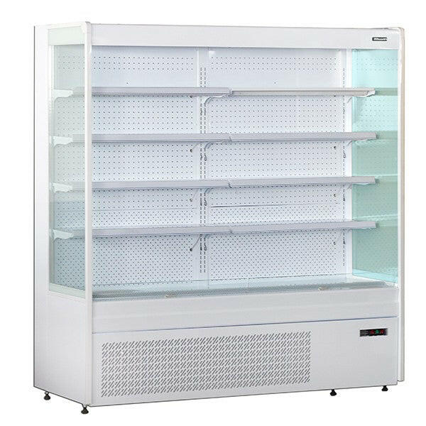 Blizzard BTD130WH White 4 Tier Slim Merchandiser 470L - Cater-Connect Ltd