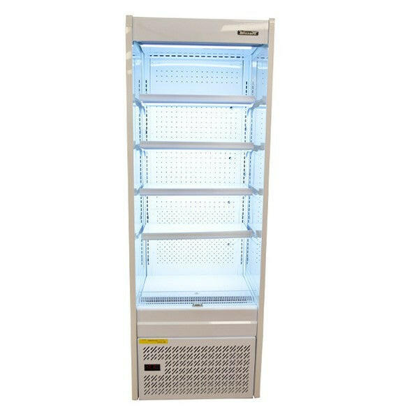 Blizzard BTD70WH White 4 Tier Slim Merchandiser 240L - Cater-Connect Ltd