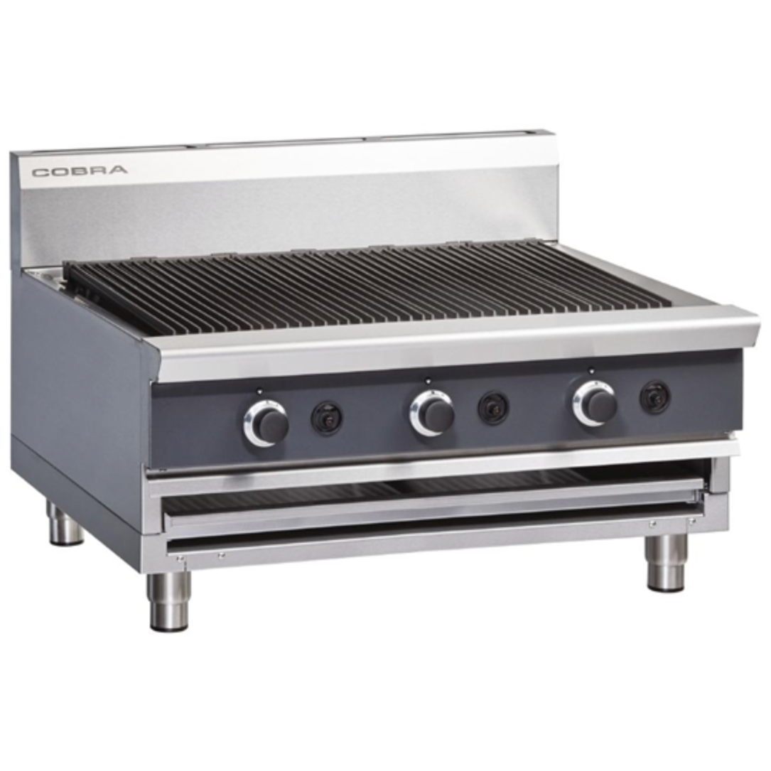 Blue Seal Cobra CB9-B Bench Gas Chargrill 900mm - Cater-Connect Ltd