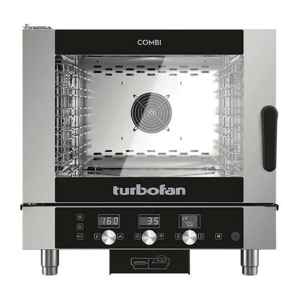 Blue Seal EC40D5 Turbofan 5 Grid Touch Control Combi Oven Electric.