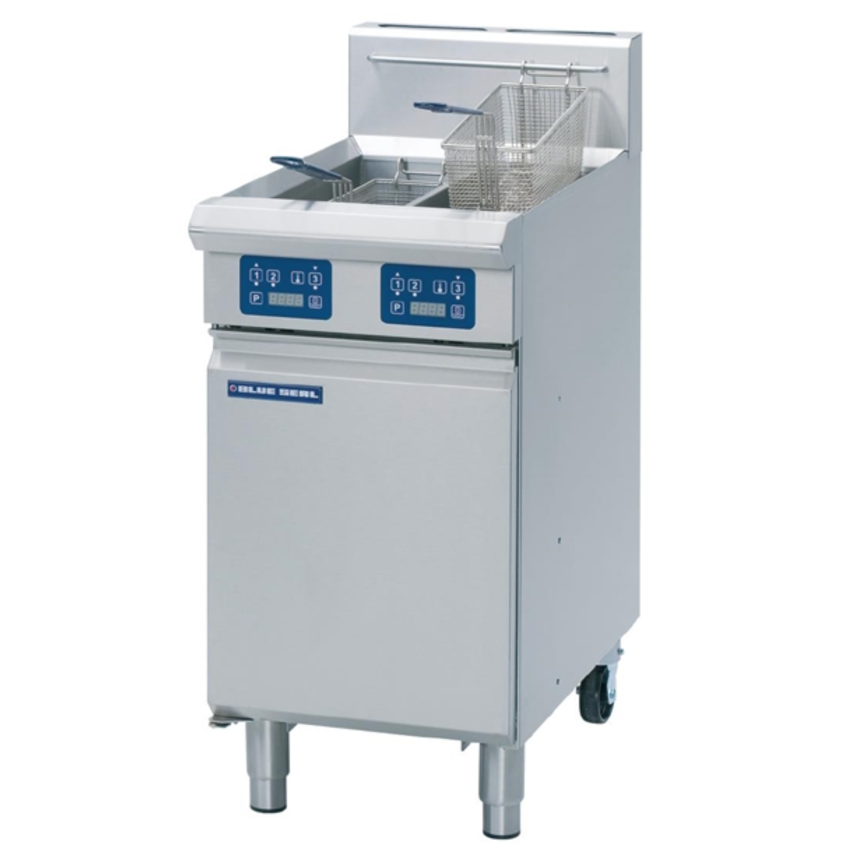Blue Seal Evolution GT46E Twin Tank Twin Basket Gas Fryer 26 Litres - Cater-Connect Ltd