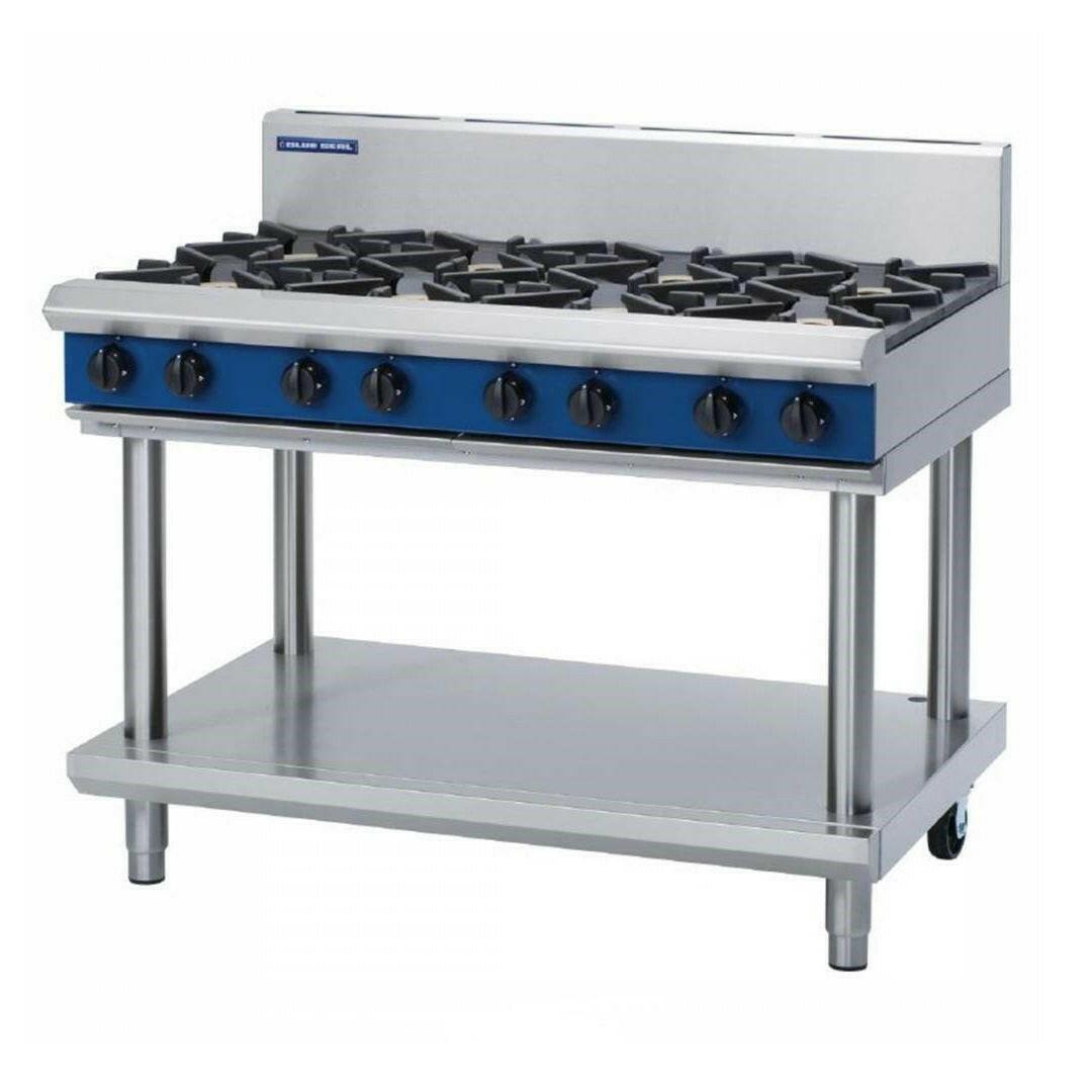 Blue Seal Evolution 8 Burner Cooktop G518D-LS 1200mm.