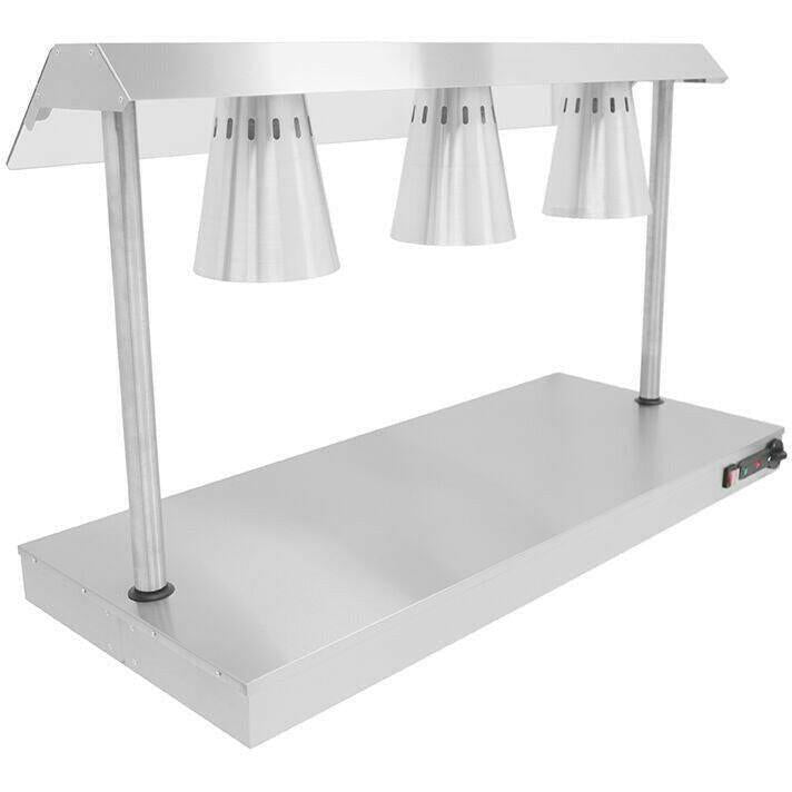 Parry C3LU Countertop Heat Lamp Servery 1165mm.