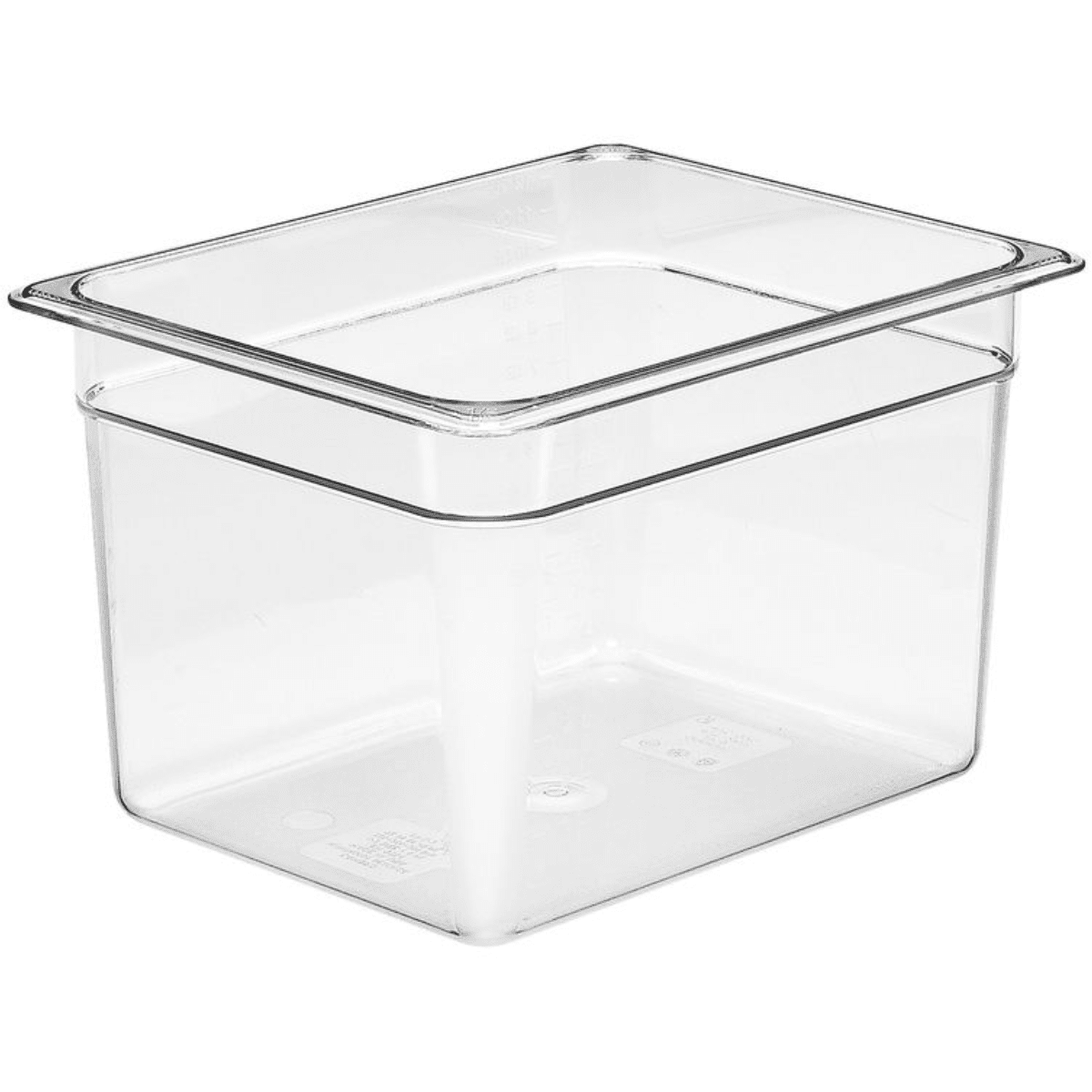Cambro 28CW135 Camwear Clear Polycarbonate 1/2GN Pan 200mm - Cater-Connect Ltd