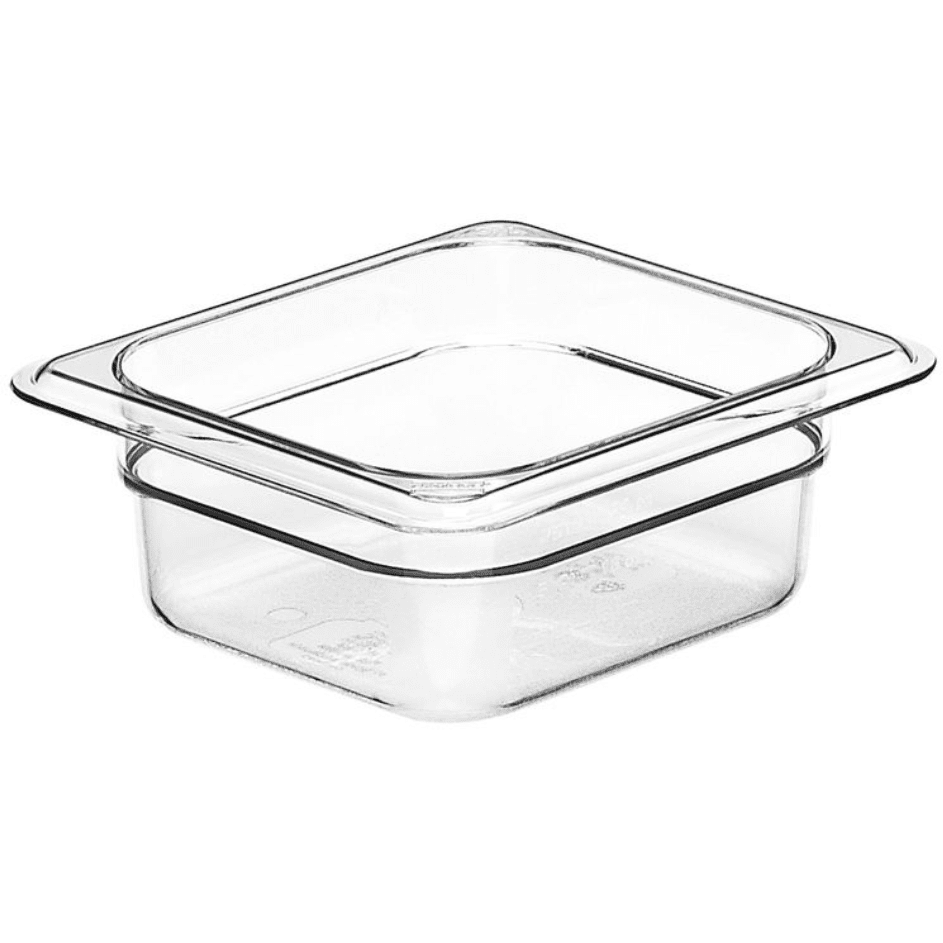 Cambro 62CW135 Camwear Clear Polycarbonate 1/6GN Pan 65mm - Cater-Connect Ltd
