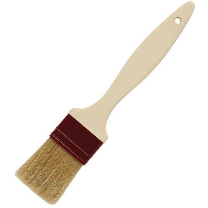 Matfer Natural Flat Pastry Brush Plastic 50mm - Cater-Connect Ltd