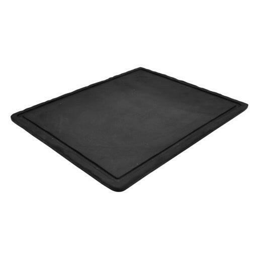 Black Melamine 1/2GN Stone Platter 325x265x11mm.