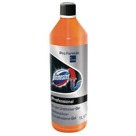 Domestos Pro Formula Drain Unblocker Gel Ready To Use 1Ltr - Cater-Connect Ltd