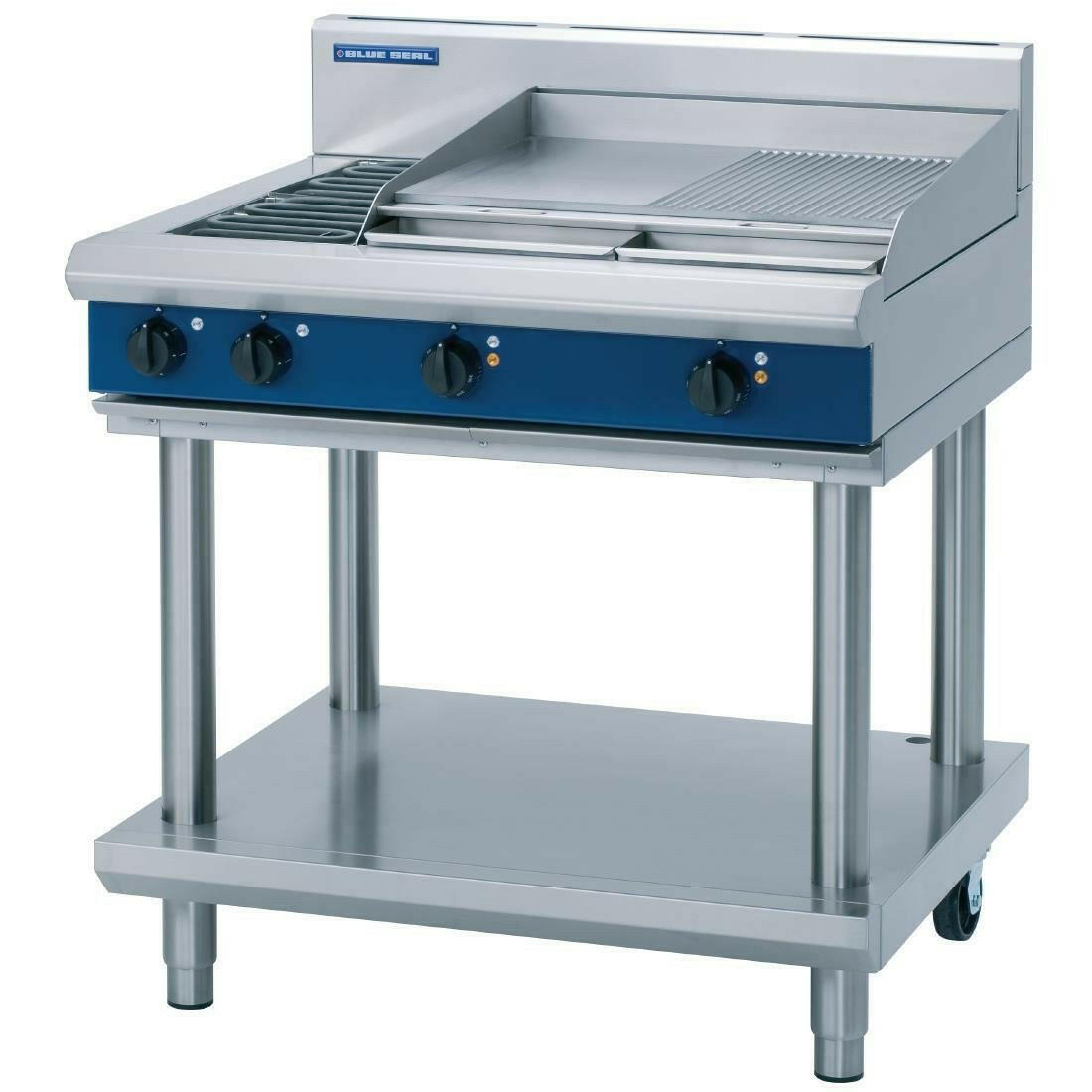 Blue Seal E516B-LS Evolution 2 Element Cooktop & Griddle 900mm - Cater-Connect Ltd