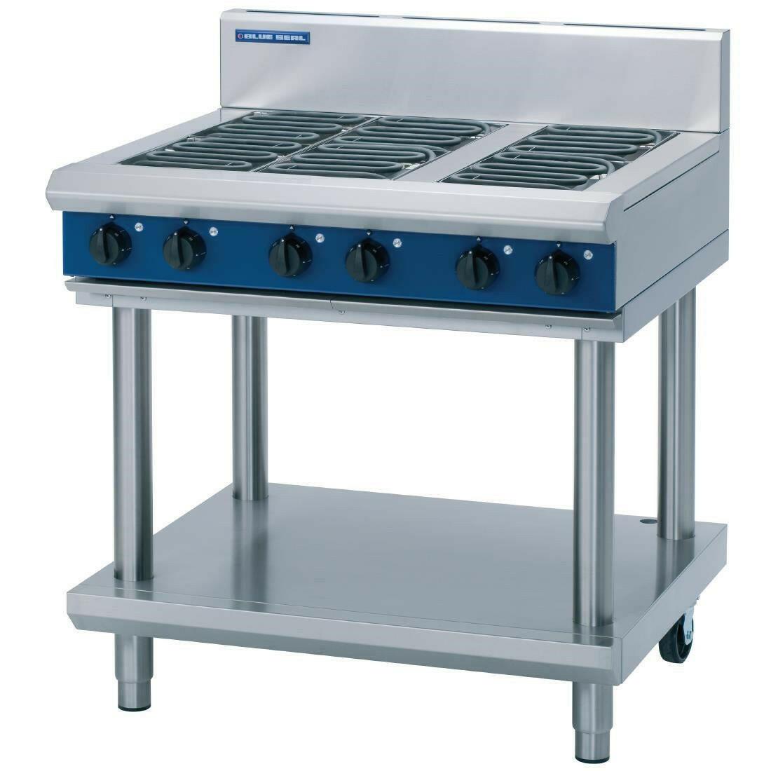 Blue Seal E516D-LS Evolution 6 Electric Element Cooktop 900mm.