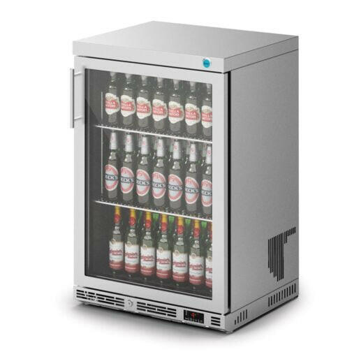 IMC F76/150 Ventus Silver Undercounter Bottle Cooler 120 Bottles - Cater-Connect Ltd