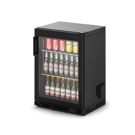 IMC F76/171/B Ventus V60 Black Undercounter Bottle Cooler 78 Bottles.