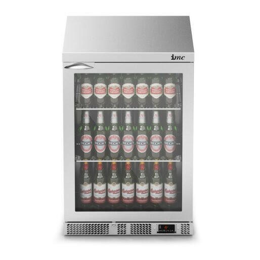 IMC F77/150 Mistral M60 Silver Undercounter Bottle Cooler 120 Bottles - Cater-Connect Ltd