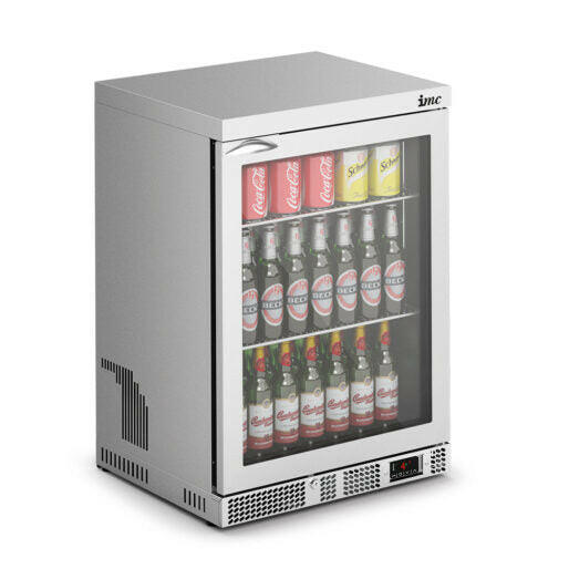 IMC F77/151 Mistral M60 Silver Undercounter Bottle Cooler 78 Bottles - Cater-Connect Ltd