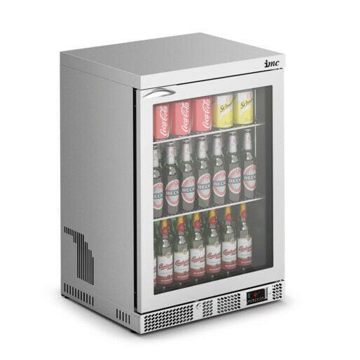 IMC F77/151 Mistral M60 Silver Undercounter Bottle Cooler 78 Bottles.